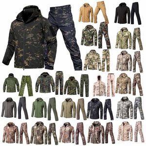 Stone Creek Hunting Suit Camouflage Soft <b>Shell</b> Hunting Suit and hunting Suit Outdoor Wear Breathable Safety Gear - Product Image 2