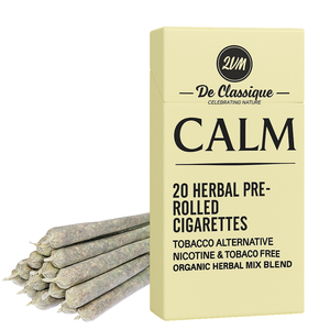 Cigarettes pré-roulées biologiques à base de plantes mélangées séchées De Classique Calm, 20 unités, sans nicotine, origine Royaume-Uni, durée de conservation de 36 mois - Product Image 3