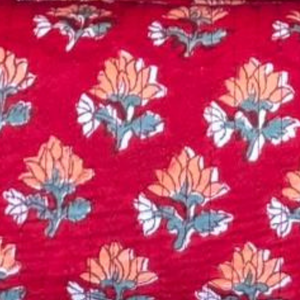 Set de Bolsas de Aseo con Diseño Floral de Jaipur, Organizador de Viaje, Bolsas de Cosméticos, Artesanía India Sostenible para Uso Diario y Regalos - Product Image 3