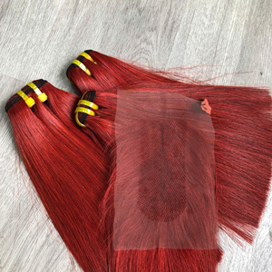 ชุดทำวิกผมแบบ Cajun color พร้อมเชือกปิดผม คุณภาพผมเวียดนามแบบ Super Double Drawn คุณภาพสูง ขายดี ผมแท้ - Product Image 3