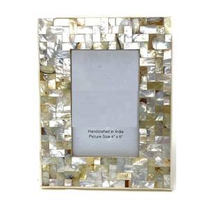 Hot Selling Mother of Pearl Picture <b>Frame</b> Shelf Living Room Gifted Photo <b>Frame</b> Decor Display Ideal Home Photo <b>Frame</b> in Wholesale - Product Image 5