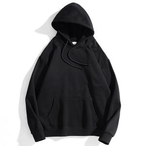 Sudadera con Capucha de Alta Calidad, 350 g/m², Gruesa, Estilo Holgado, Sin Cordones, Unisex, 100% Algodón - Product Image 4