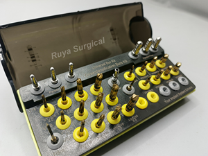 Juego de 29 Piezas de Fresas para Implantes Dentales Quirúrgicos, Osseodensificación, Pernos Paralelos, Levantamiento de Seno Maxilar, Injerto Óseo Manual - Product Image 4