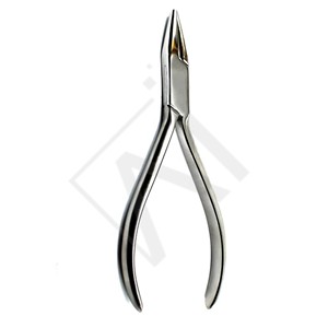 Accuram Professional Dental Hollow Chop <b>Plier</b> 14cm Stainless Steel Orthodontic Cutting Tool for Wire Loop Forming Instruments CE - Product Image 1