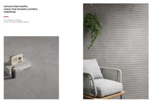 กระเบื้องพอร์ซเลนคลาสสิคพั้นช์ลัสเตอร์ ขนาด 600x1200 มม. สำหรับปูพื้นและผนัง โครงการตกแต่งภายในหรูหราและเชิงพาณิชย์ - Product Image 4