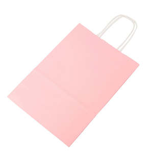 Sacs shopping en papier kraft personnalisés avec poignées, écologiques et durables, adaptés à la vente au détail et à l'emballage. - Product Image 3