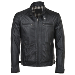 2026 New Custom Design High Quality <b>Men</b> <b>Leather</b> Winter <b>Jacket</b> Wholesale Price Regular Sleeve <b>Men</b> <b>Leather</b> <b>Jackets</b> - Product Image 1