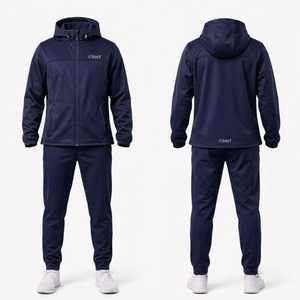 Survêtement Softshell Imprimé en Polyester, Veste à Capuche Zippée et Pantalon, Tenue Personnalisée par Sublimation pour Équipe de Danse et Cheerleading, Uniforme avec Logo - Product Image 2