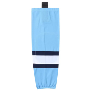 Durable Athletic Knitwear with Soft Fabric Flexible Fit Reinforced Construction Custom Professional Ice Hockey Socks - Product Image 3