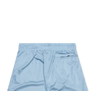 Shorts de jogging en mesh pour hommes, sublimation personnalisée, 100% polyester, taille élastique, style streetwear. - Product Image 2