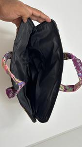 Eco-Friendly <b>Patchwork</b> Recycled Fabric Laptop <b>Bags</b> Handmade Stylish Durable Custom Wholesale Laptop Carry <b>Bags</b> - Product Image 2