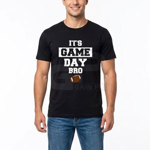 Camiseta de Fútbol con Aspecto Desgastado, Corte Holgado, Mezcla de Algodón Cómoda, Ideal para Entrenamiento, Deportes y Uso Diario - Product Image 3