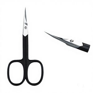 Tijeras de manicura de acero inoxidable ecológicas de calidad profesional, el mejor removedor de callos de cutícula curvada para el cuidado de cutículas - Product Image 1