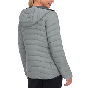 Veste matelassée personnalisée pour femme, chaude, imperméable, légère, coupe-vent, doudoune rembourrée, manteau d'extérieur, parka oversize - Product Image 3