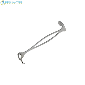 CHARISMATECH Premium Czerny Retractor Double-Ended Stainless Steel Reusable Czerny Retractor <b>Midline</b> Laparotomy & Wound Closure - Product Image 4