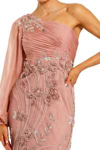 Elegante Vestido de Noche Vintage sin Mangas con Lazo y Cuentas, Ajustado al Cuerpo, Largo hasta el Tobillo, Cuello Redondo, Cintura Natural, Color Sólido, Antiestático, para Primavera - Product Image 6