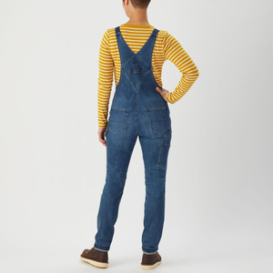 Salopette décontractée en coton pour femme, bretelles réglables, douce et confortable, parfaite pour les activités de plein air ou le quotidien - Product Image 4