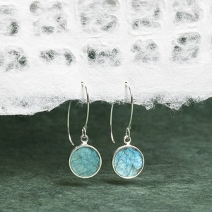 Labradorite Sterling Silver Handmade Gold Plated <b>Earrings</b> Set Wholesale Circle Pendant Matching Drop Natural Stone Certified - Product Image 6