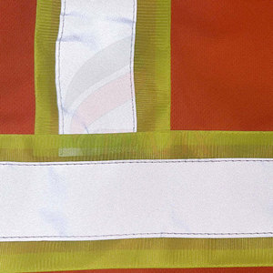 Camisa de Trabajo de Manga Larga, Resistente, Transpirable, de Malla de Algodón, Uniforme de Trabajo Industrial de Seguridad - Product Image 3