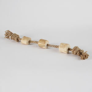 Jouet en corde de bois de café durable pour animaux de compagnie, multi-mastication, pour des jeux de mastication et de traction longue durée, production OEM ODM Vietnam - Product Image 3