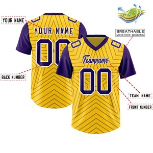 Professional American Football Jersey Moisture Wicking Fabric Full Sublimation Custom Team Name Number OEM Supplier - Product Image 6