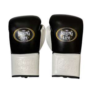 Guantes de Boxeo Profesionales de Piel Auténtica Ligeros, Sin Boxeo No Hay Vida, Guantes de Boxeo MMA OEM para Entrenamiento y Sparring para Adultos - Product Image 1
