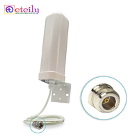 Antenne omnidirectionnelle Eteily 5G 5dBi en fibre de verre avec câble blanc RG58 (L-10CM) + connecteur N femelle, fabricants en Inde