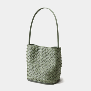 Bolso tipo cubo de cuero genuino, bolso tipo cubo premium para mujer, bolso tipo cubo de cuero para mujer, bolso de cuero de alta calidad - Product Image 2