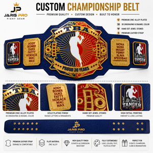 Cinturón de Campeonato de Karate, MMA, Judo y Boxeo Personalizado - Material de Latón, Unisex, para Competición - Product Image 1