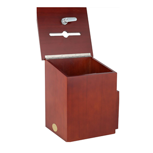 Natural Box Office Suggestion For Envelopes And Suggestion Comment Forms, Side Pocket & Hinged Lid Wholesale From Vietnam - Product Image 3