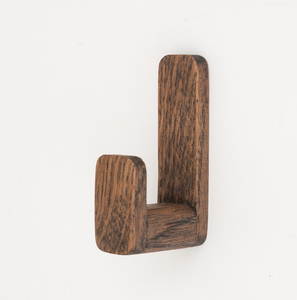 Wood Hook Hanger Key holder Hooks & Perfect <b>Rails</b> Design Hook <b>Wall</b> Mounted Wood Hook Hanger - Product Image 4