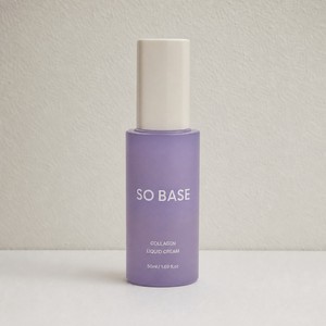 Crème visage GHKCU SO BASE Collagen Peptide Lifting Firming Liquid Cream 50ml, crème visage au collagène, crème pour le visage, crème au collagène - Product Image 1