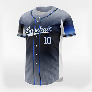 Camiseta de Béisbol Nueva Personalizada de Alta Calidad al por Mayor, Camisetas Deportivas de Poliéster para Hombre, Camisetas de Béisbol Bordadas Personalizadas - Product Image 4