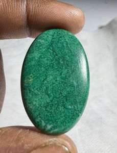 Jade natural verde Paradise Cabochon, colgante de cristal suelto de diseño, gema para la fabricación de joyería curativa - Product Image 2