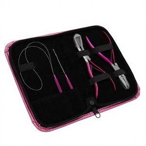 TEEJAY de Meilleure Vente #15054 5 "Rose Serviette Pince D'extension De Cheveux, Extension de cheveux humains - Product Image 5