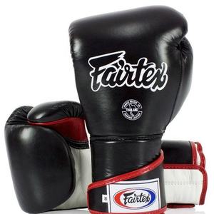 ถุงมือชกมวย Fairtex คุณภาพดีที่สุด แบบสั่งทำพิเศษ น้ำหนักเบา หนังกันน้ำ แบบผูกเชือก สำหรับฝึกซ้อมและแข่งขัน - Product Image 4