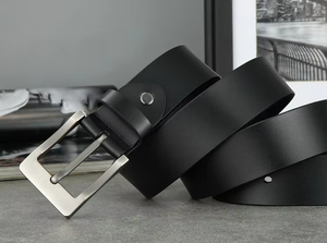 Ceinture en Cuir Véritable pour Hommes, Personnalisable, Luxe, Vente Chaude, Mode, Décontractée, Boucle en Alliage Réglable - Product Image 3