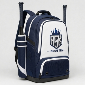 Bolsa de béisbol con tela resistente, amplio espacio de almacenamiento, múltiples compartimentos, correas ajustables y diseño cómodo para jugadores. - Product Image 2