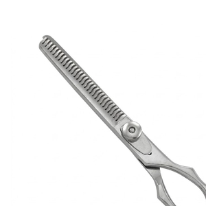 Ciseaux professionnels en acier inoxydable pour la retouche des cheveux, ciseaux de barbier pour la texture, ciseaux de coiffure pour salon, OEM - Product Image 3