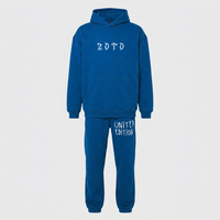 Ensemble de survêtement haut de gamme avec logo personnalisé, vêtements de sport, survêtement à capuche en coton, unisexe, fabricant de vêtements en gros