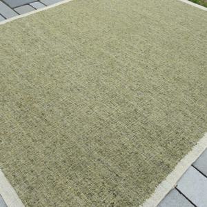 Alfombra de Yute Natural Tejida a Mano |   Alfombra de Tejido Plano Ecológica |   Alfombra minimalista de color sólido hecha a mano - Product Image 2