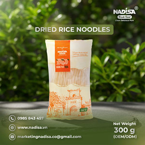 Fideos de Arroz Secos Nadisa Thanh Nam 1kg, Hechos en Vietnam, Harina de Arroz Seca de Alta Calidad, Larga Vida Útil, Empaquetado en Bolsa - Product Image 4