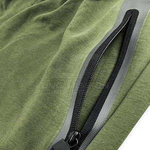 Shorts de sport décontractés à taille mi-haute, dernière conception, avec logo personnalisé, écologiques et respirants pour hommes, fermeture à cordon de serrage - Product Image 6