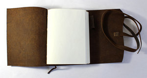 Meilleur carnet en cuir véritable personnalisé, fait main, pour l'école et le travail, avec stylo thermos de luxe, cadeaux d'affaires - Product Image 4