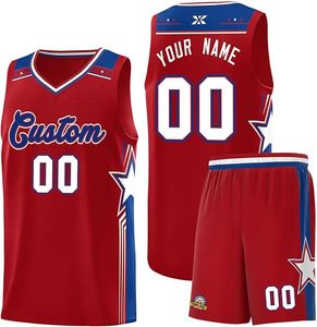 Custom Basketball Jersey Set Adult Sleeveless Crew Neck Mesh 100% Polyester Breathable Sublimated Print Animal Team Numbers - Product Image 2