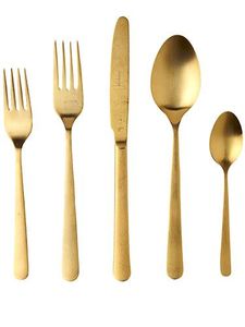 ชุดช้อนส้อมสำหรับรับประทานอาหารยามค่ำคืน ดีไซน์หรูหรา แรงบันดาลใจจากร้านเสริมสวยยามเที่ยงคืน เหมาะสำหรับการจัดเลี้ยงอย่างมั่นใจและสร้างบรรยากาศการรับประทานอาหารแบบสังสรรค์ - Product Image 5