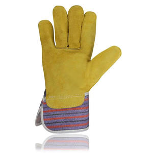 Gants de travail de sécurité industrielle avec paume renforcée, anti-coupure, anti-perforation, pour usage mécanique et d'ingénierie - Product Image 4