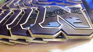 Parachoques de Béisbol Personalizados con Adhesivo 3M, Cinta Doble 2D 3D para Logotipos de Equipos - Product Image 2