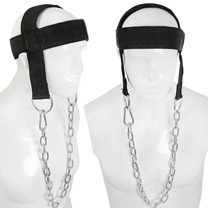 Arnés de Cabeza Directo de Fábrica para Entrenamiento de Músculos del Cuello en Fisicoculturismo, Tamaño Ajustable, Soporte Acolchado para Pedidos al por Mayor - Product Image 2