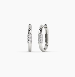 Elegantes Pendientes de Diamantes de Laboratorio con Corte Brillante Redondo, Chapados en Oro de 14 Quilates, Certificados por IGI, para Mujer, Regalo, Joyería de Boda - Product Image 2